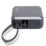 TTEC ReCharger Mini LCD Power Bank 10000mAh 35W με Θύρα USB-C Power Delivery Γκρι 2BB232GR - Image 8