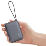 TTEC ReCharger Mini LCD Power Bank 10000mAh 20W με Θύρα USB-C Power Delivery Γκρι 2BB231GR - Image 3