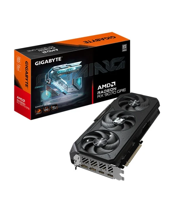Gigabyte Radeon RX 9070 GRE 12GB GDDR6 Κάρτα Γραφικών GV-R907GREGAMING OC-12GD