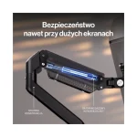 Endorfy Atlas GS Single Βάση Γραφείου Οθόνης έως 35" με Βραχίονα Γκρι EY8F008 - Image 10