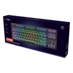 Trust 25724 Gaming Μηχανικό Πληκτρολόγιο Tenkeyless με Huano Brown διακόπτες και RGB φωτισμό (Αγγλικό US) - Image 5