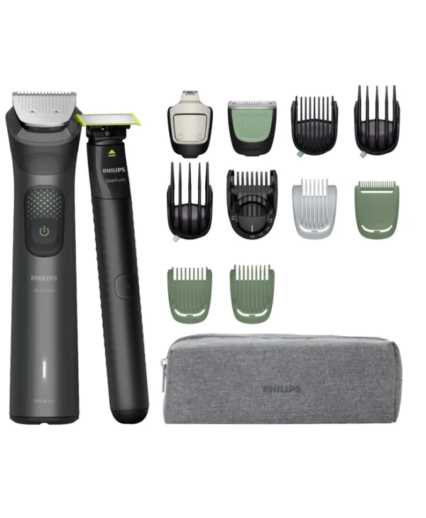 Philips Σετ Επαναφορτιζόμενης Κουρευτικής Μηχανής Γκρι MG9531/15