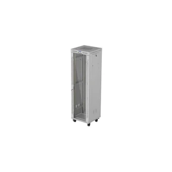 Lanberg Επιδαπέδια Καμπίνα Rack 42U Γκρι FF01-6642-12SL