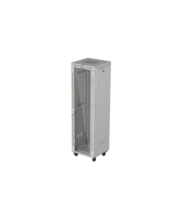 Lanberg Επιδαπέδια Καμπίνα Rack 42U Γκρι FF01-6642-12SL
