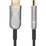 StarTech HDMI 2.1 Ultra High Speed 48Gbps 4K 120Hz HDR VRR Cable HDMI male - HDMI male 9.1m Μαύρο 8K-A-30F-HDMI-CABLE - Image 2