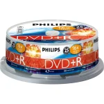 Philips Εγγράψιμα DVD+R 16x 4.7GB Cake Box 25τμχ DR4S6B25F/00 - Image 2