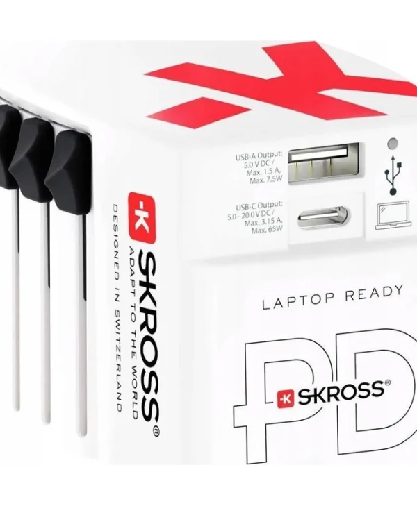 Skross Αντάπτορας Ταξιδίου World Usb Charger Ac65pd 1.302333