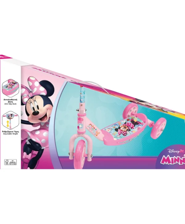AS Παιδικό Πατίνι Minnie Τρίτροχο για 2-5 Ετών Ροζ 5004-50281
