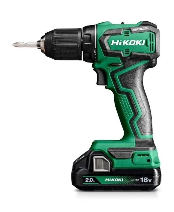 Hikoki Κατσαβίδι Μπαταρίας Brushless 18V 2x2Ah HK-DS18DDWRZ
