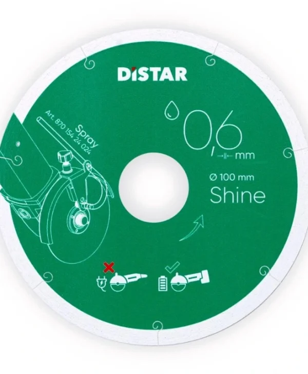 Distar Δίσκος Κοπής Δομικών Υλικών 100mm 1119007