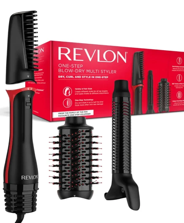Revlon One-Step Blow Dry Ηλεκτρική Βούρτσα με Αέρα για Ίσιωμα και Μπούκλες 1100W RVDR5333E
