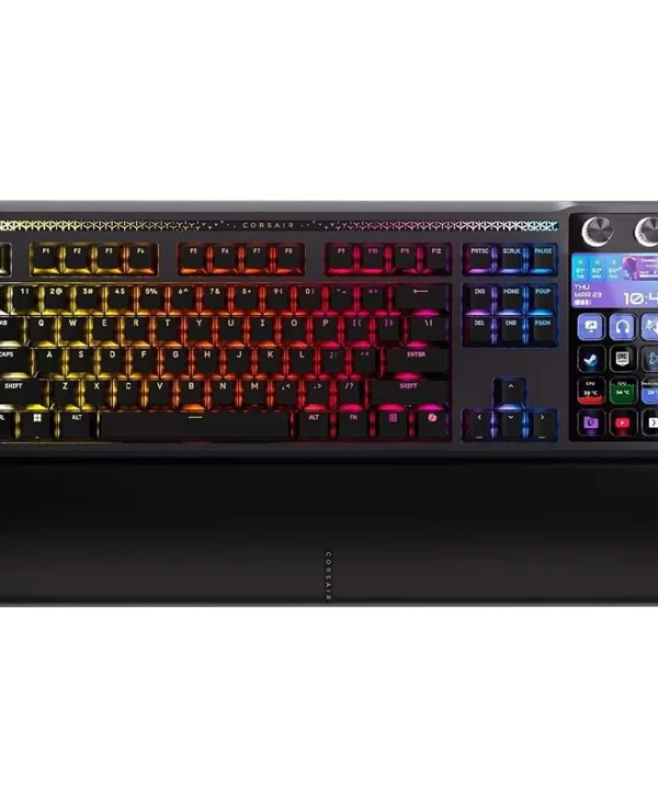 Corsair Galleon 100 SD Gaming Μηχανικό Πληκτρολόγιο με Corsair MLX Pulse διακόπτες και RGB φωτισμό (Αγγλικό US) CH-912A31I-NA