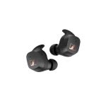 Sennheiser Sport True Wireless In-ear Bluetooth Handsfree Ακουστικά με Αντοχή στον Ιδρώτα και Θήκη Φόρτισης Μαύρα 509299 - Image 4