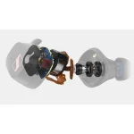 Sennheiser Sport True Wireless In-ear Bluetooth Handsfree Ακουστικά με Αντοχή στον Ιδρώτα και Θήκη Φόρτισης Μαύρα 509299 - Image 6
