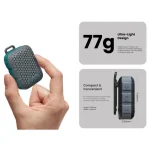 HiFuture Pocket S Αδιάβροχο Ηχείο Bluetooth 5W με Διάρκεια Μπαταρίας έως 5 ώρες Μπλε 00185174 - Image 2