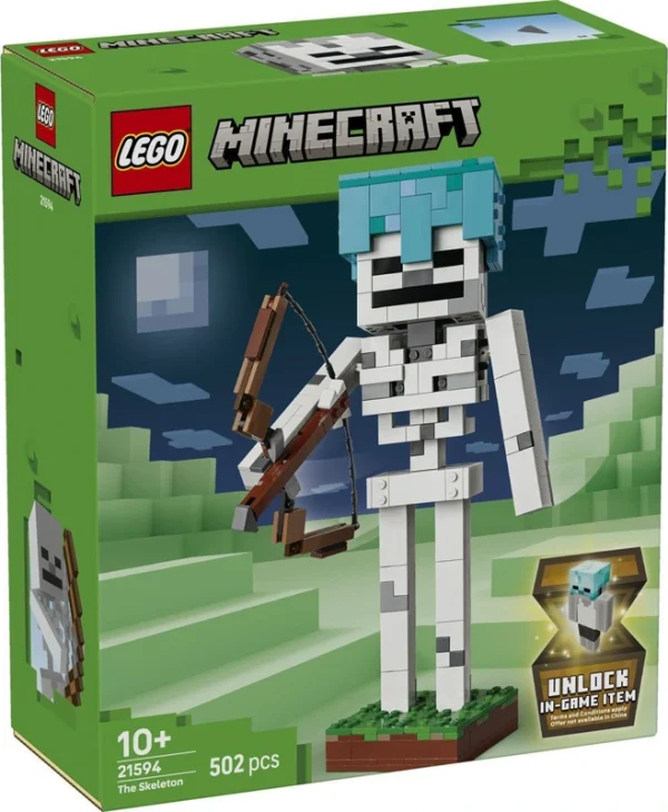 LEGO Minecraft The Skeleton για 10+ Ετών 502τμχ 21594