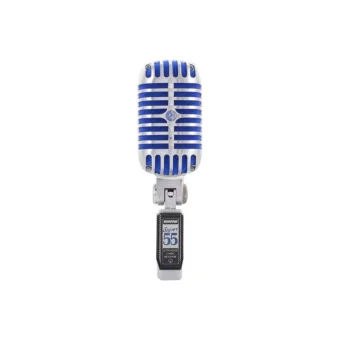 Shure Super 55 Δυναμικό Μικρόφωνο XLR Χειρός, Shock Mounted για Φωνητικά Deluxe σε Μπλε Χρώμα SUPER 55