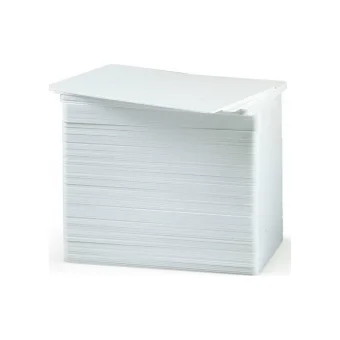 Zebra Premier Pvc Blank White Cards 30 Mil 104523-111