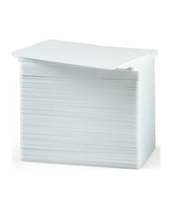 Zebra Premier Pvc Blank White Cards 30 Mil 104523-111