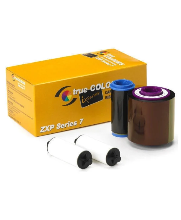 Zebra Color Ribbon Ymcko Zxp Series 7 750 Images 800077-742EM