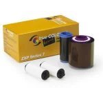 Zebra Color Ribbon Ymcko Zxp Series 7 750 Images 800077-742EM - Image 2