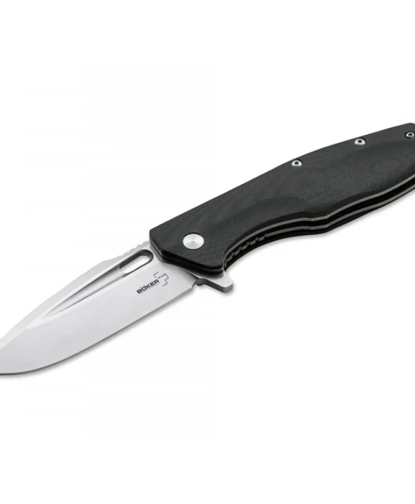 Boker Boker Plus Caracal Μαχαίρι με Μηχανισμό Κλειδώματος Γκρι σε Θήκη 01BO771