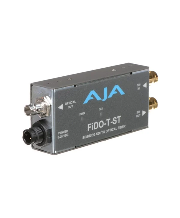 Aja 1-channel 3g-sdi To Single-mode St Fiber Transmitter Fido-t-st FiDO-T-ST-R0