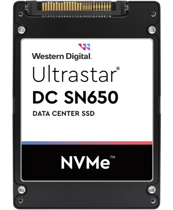 Western Digital Ultrastar DC SN650 SSD 15.4TB τύπου 2.5'' με σύνδεση PCI Express 4.0 0TS2375