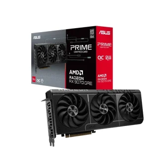 Asus Radeon RX 9070 12GB GDDR6 Prime OC Κάρτα Γραφικών 90YV0PP0-M0NA00