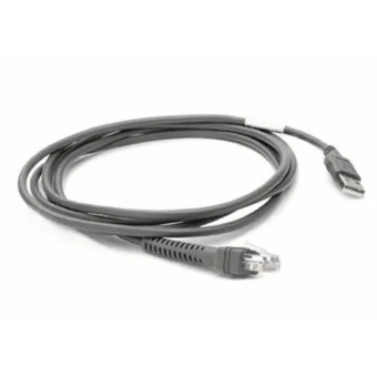 Zebra USB 2.0 Cable USB-A male - RJ45 Μαύρο 2.1m (CBA-U21-S07ZBR)
