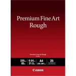 Canon FA-RG1 Φωτογραφικό Χαρτί Premium Fine Art Rough A4 (21x30) 320gr/m² για Εκτυπωτές Inkjet 25 Φύλλα 4562C001