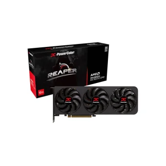 PowerColor Radeon RX 9070 GRE 12GB GDDR6 Reaper Κάρτα Γραφικών RX9070GRE 12G-A