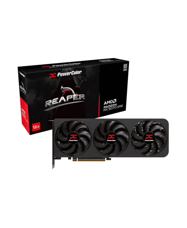 PowerColor Radeon RX 9070 GRE 12GB GDDR6 Reaper Κάρτα Γραφικών RX9070GRE 12G-A