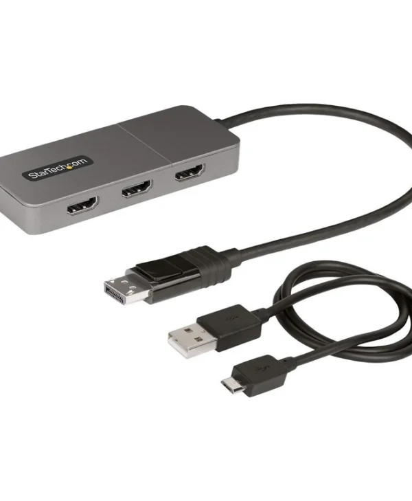Αξεσουάρ Εικόνας Startech 3-port Mst Hub Displayport To Triple Hdmi Monitors 4k 60hz Dp 1.4 Multi-monitor MST14DP123HD