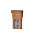 Fellow Ποτήρι Θερμός Γυάλινο / Ανοξείδωτο BPA Free 473ml Hazy Blue με Καλαμάκι 840228808497 - Image 2