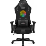 Huzaro Combat 7.6 Υφασμάτινη Καρέκλα Gaming με Ρυθμιζόμενα Μπράτσα και RGB Φωτισμό Μαύρη HZ-COMBAT 7.6 RGB BLACK - Image 2