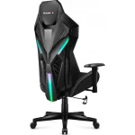 Huzaro Combat 7.6 Υφασμάτινη Καρέκλα Gaming με Ρυθμιζόμενα Μπράτσα και RGB Φωτισμό Μαύρη HZ-COMBAT 7.6 RGB BLACK - Image 3