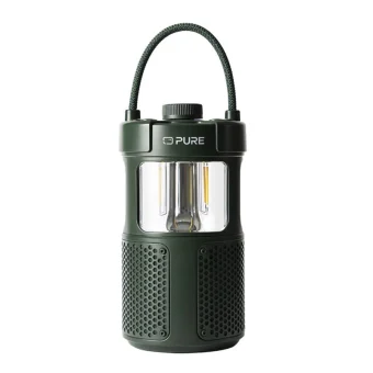 Pure Woodland Glow Ηχείο Bluetooth 20W με Διάρκεια Μπαταρίας έως 14 ώρες Μαύρο 252584