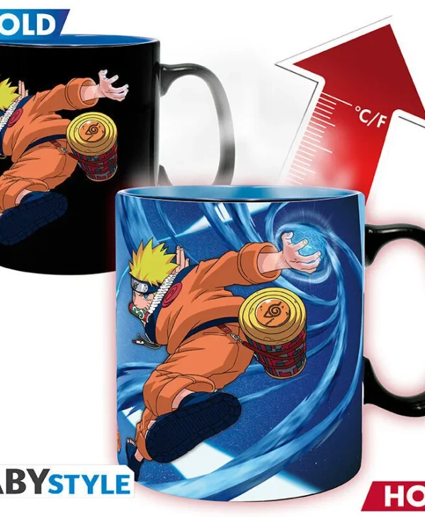 Naruto Mug Heat Change Naruto & Sasuke ABYMUGA500