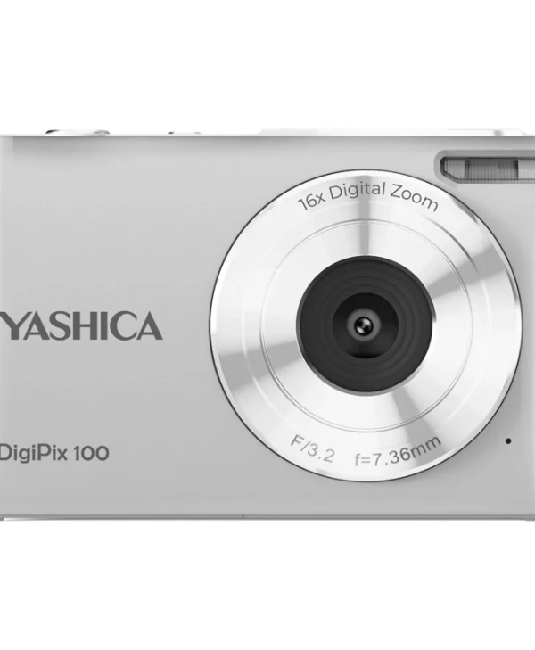 Yashica Compact Φωτογραφική Μηχανή 44MP Full HD (1080p) Ασημί YAS-DG100P-SV