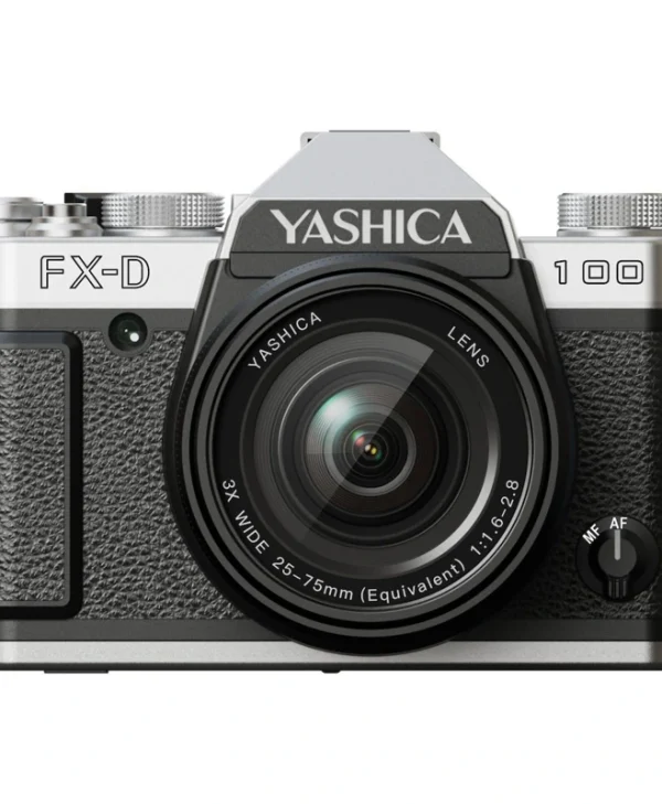 Yashica FX-D 100 Compact Φωτογραφική Μηχανή 13MP Οπτικού Ζουμ 3x Μαύρη YAS-FXD100