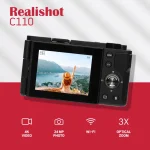 AgfaPhoto Realishot C110 Compact Φωτογραφική Μηχανή 24MP Οπτικού Ζουμ 3x - Image 10
