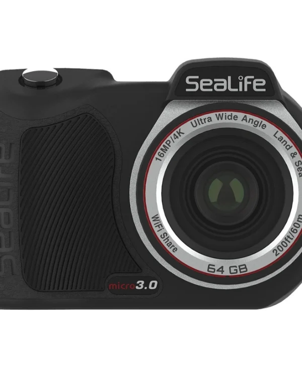 Sealife Micro 3.0 Compact Φωτογραφική Μηχανή 16MP με Οθόνη 2.4" και Ανάλυση Video 4K UHD Μαύρη 35.101.550