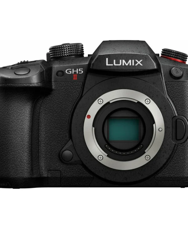 Panasonic Lumix GH5 II Mirrorless Φωτογραφική Μηχανή Body Μαύρη DC-GH5M2E