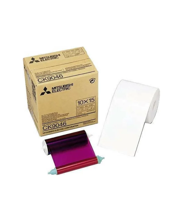 Mitsubishi Electric CK9046 Γνήσια Μελανοταινία 10x15cm 600 prints (for 9000 series) 1τμχ 485067