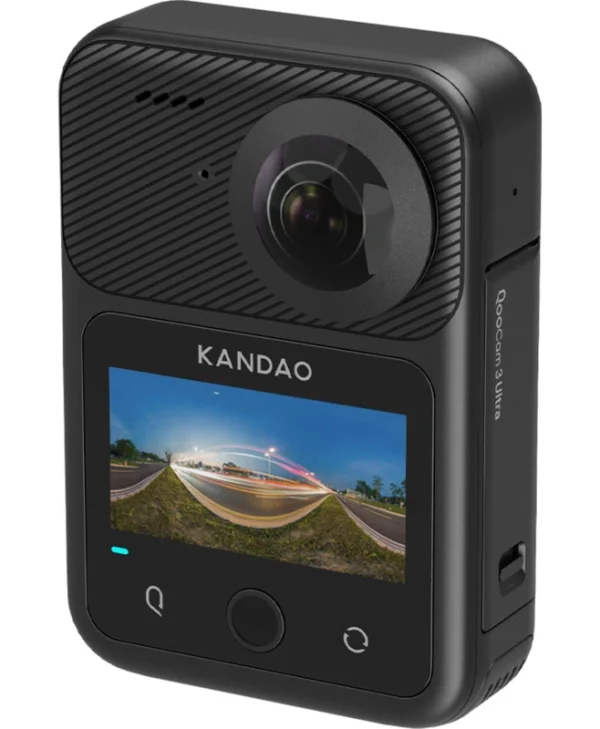 Kandao QooCam 3 Ultra Action Camera 8K Λήψης 360° Μαύρη QCM0812