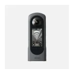 Ricoh Theta X 2023 46GB Action Camera 5K Λήψης 360° με Οθόνη Αφής 2.25" και Wi-Fi Μαύρη 910846 - Image 2