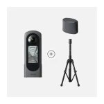 Ricoh Theta X 2023 46GB Action Camera 5K Λήψης 360° με Οθόνη Αφής 2.25" και Wi-Fi Μαύρη 910846 - Image 12
