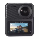 Kandao QooCam 3 Travel Kit 64GB Action Camera 5K Λήψης 360° Υποβρύχια με Οθόνη Αφής 1.9" και Wi-Fi Μαύρη Q23G-02 - Image 3
