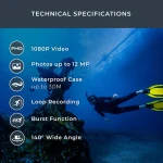 EasyPix Rebel Action Camera Full HD (1080p) Μαύρη 20171 - Image 9
